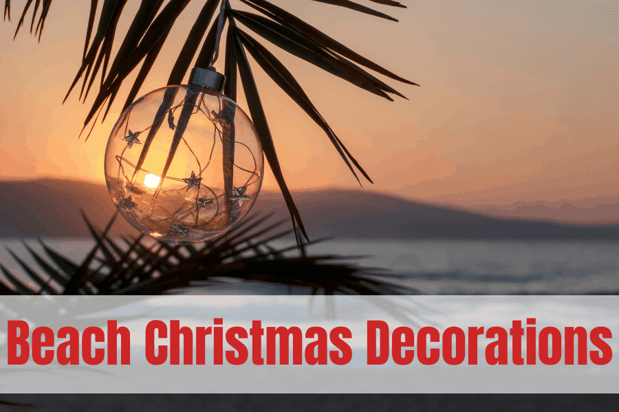 beach Christmas decorations