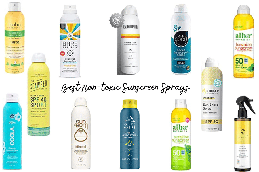 non toxic sunscreen sprays