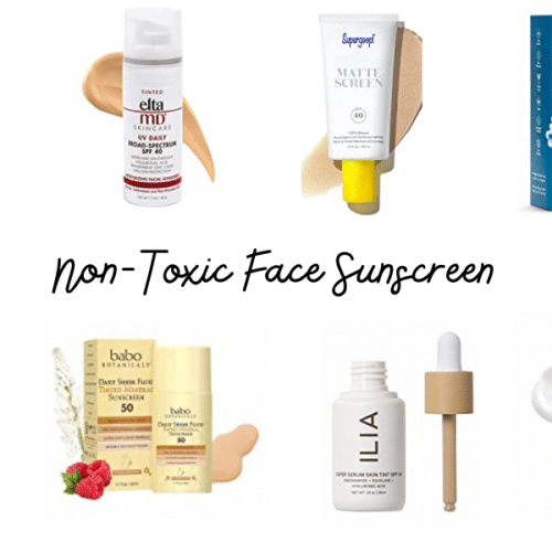 non toxic face sunscreen