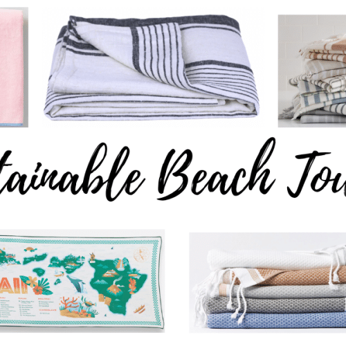 sustainable beach towels