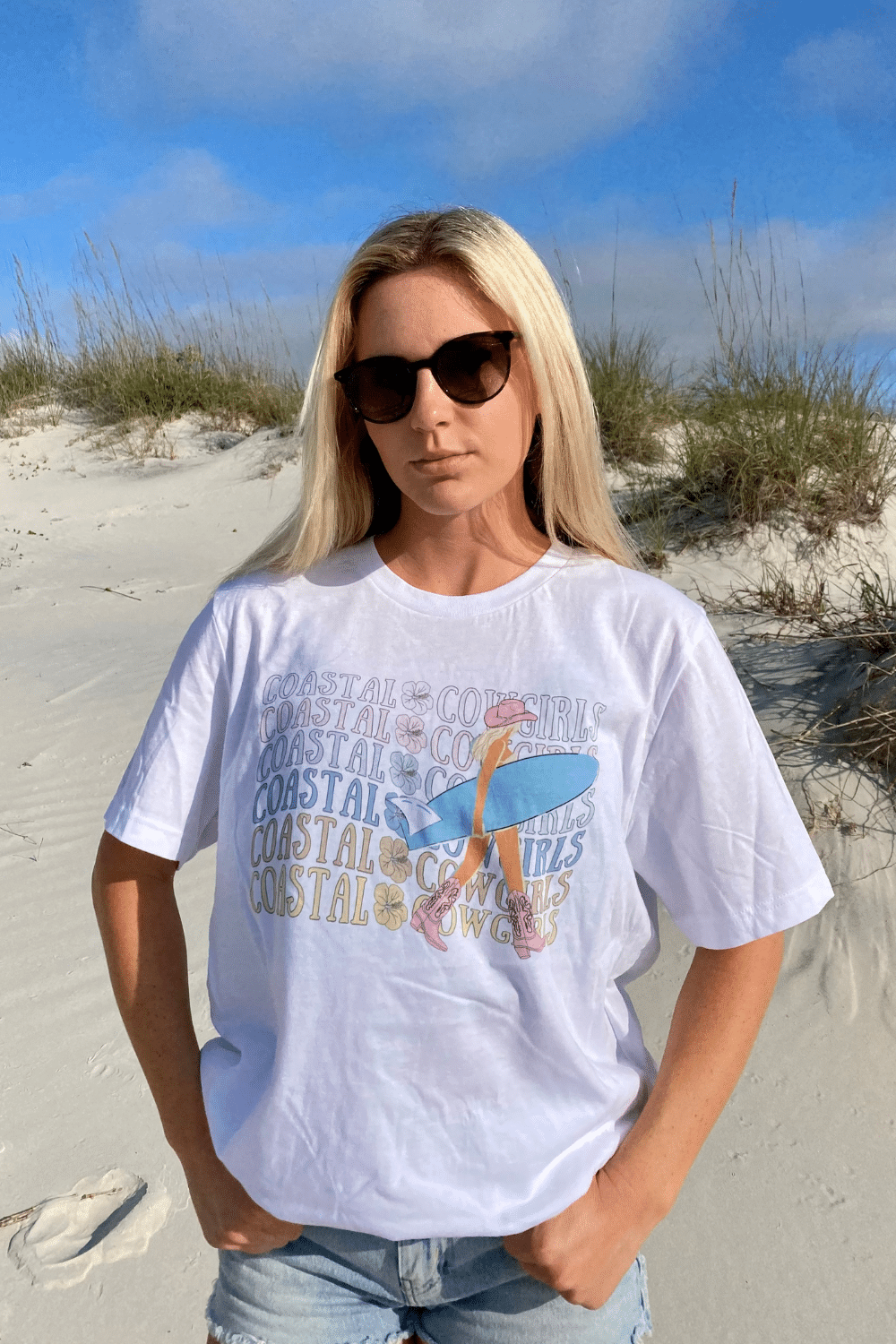 coastal cowgirl t-shirt