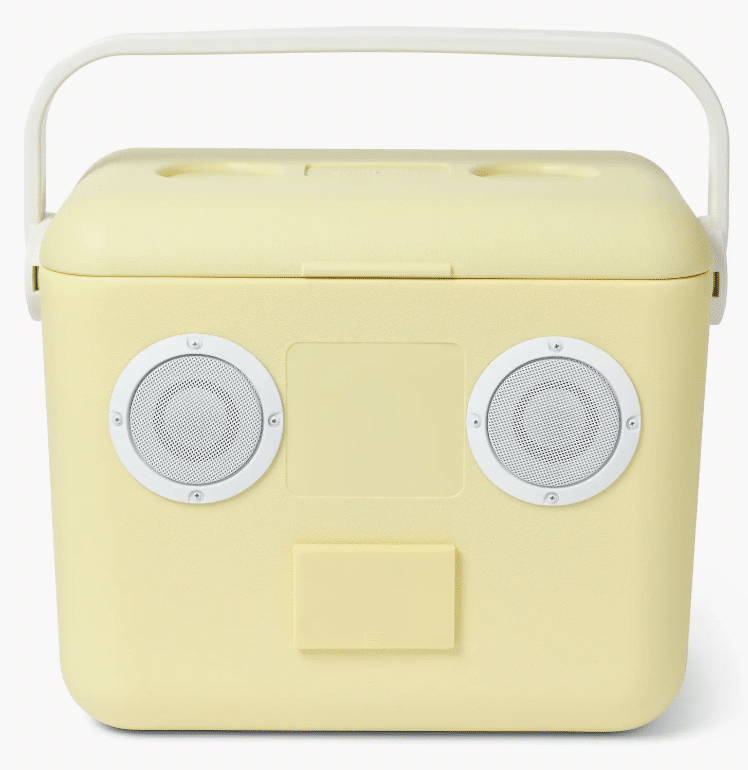beach cooler with speakers