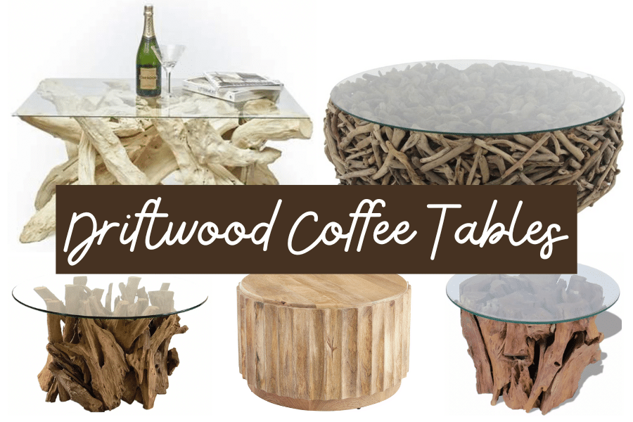 driftwood coffee tables