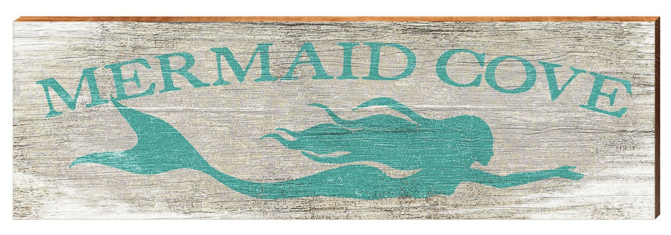 mermaid cove sign