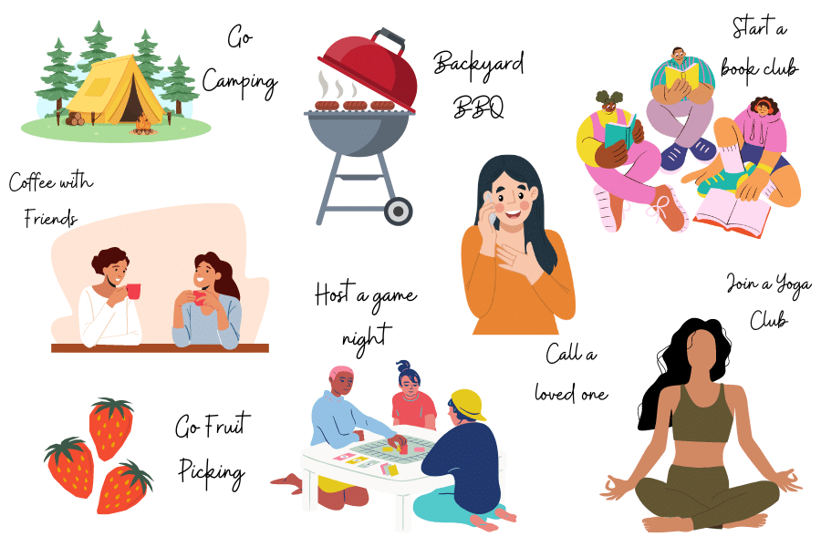 social self care ideas