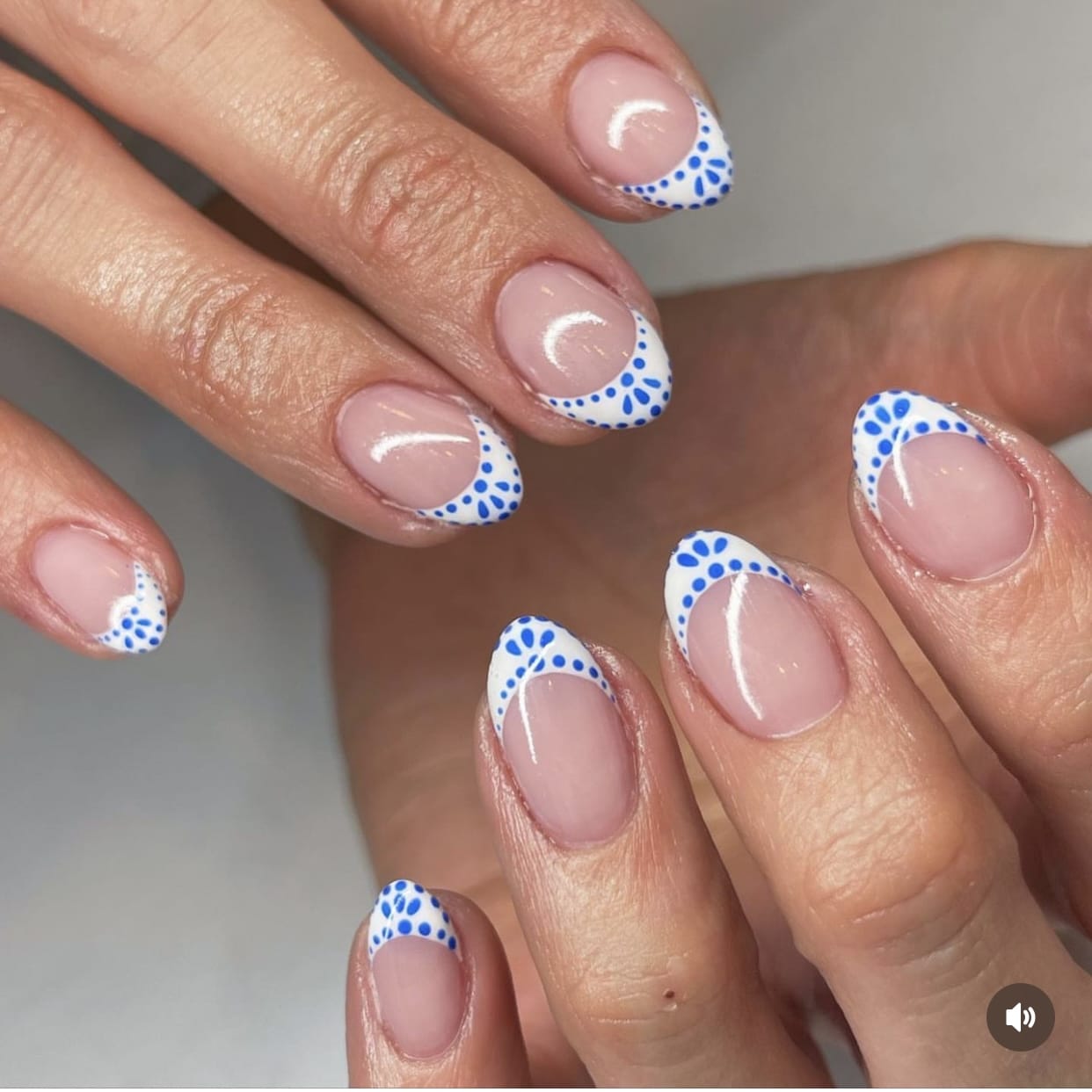 coastal granddaughter french tip nails