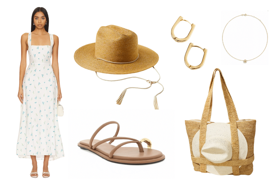 casual european summer outfit
